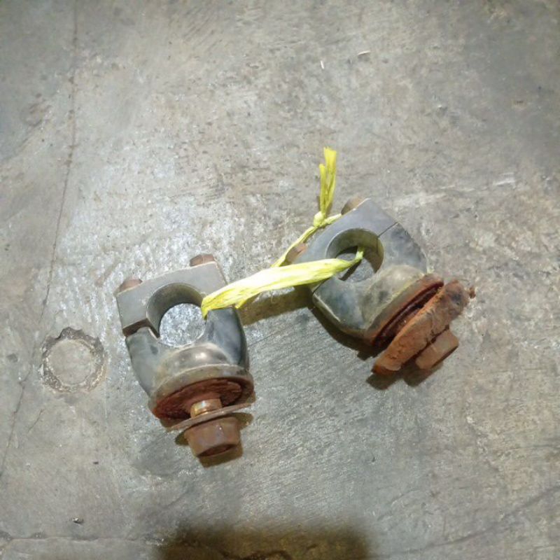 DUDUKAN BREKET PANGKON RAISER STANG STIR SETIR TRAIL TREL HONDA WIN ORI ORIGINAL