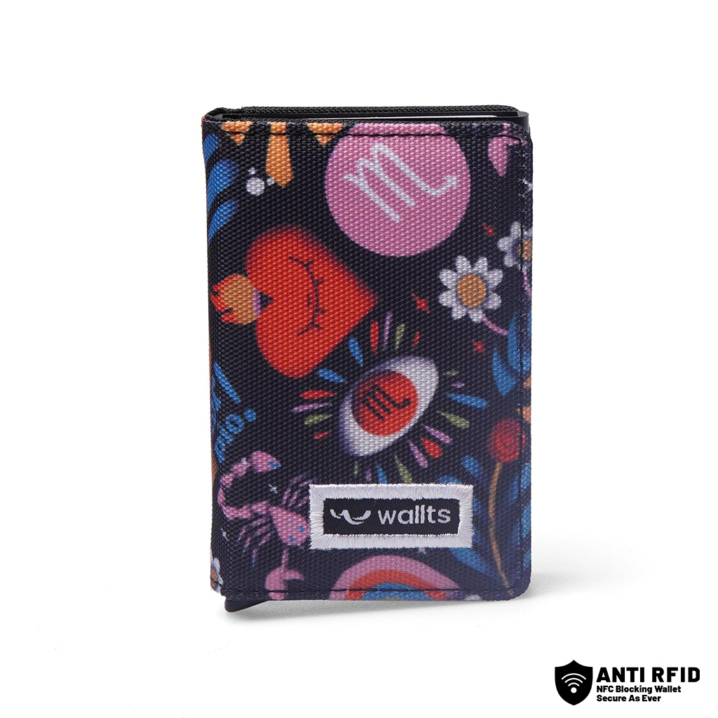 Wallts Linden Stellar Scorpio - Dompet Kartu Cardholder Wanita Anti Air Wallts