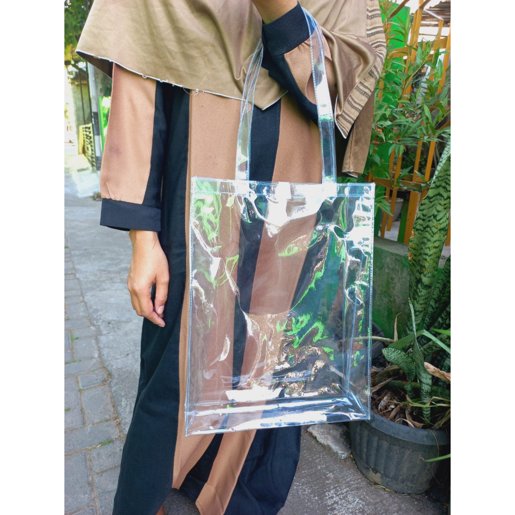 

P30xL10xT40 Goodie Bag Tas Mika Hampers Transparan