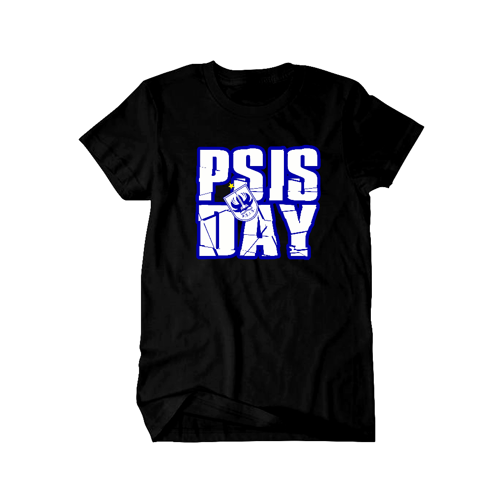 Kalemmerch Kaos Hitam - Suporter Bola Indonesia  PSIS Day