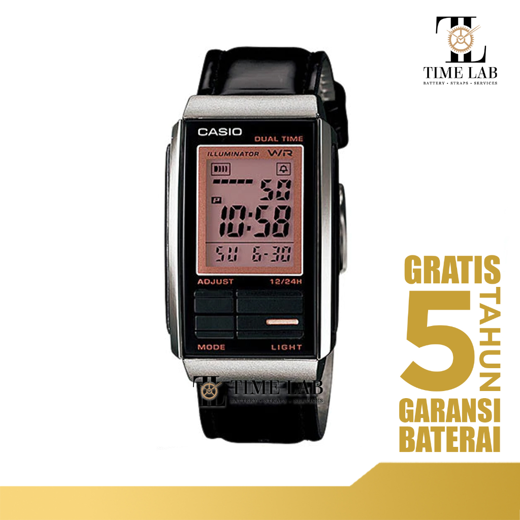 JAM TANGAN PRIA CASIO ORIGINAL LA-201WBL-1A / LA 201WBL 1A TIMELAB