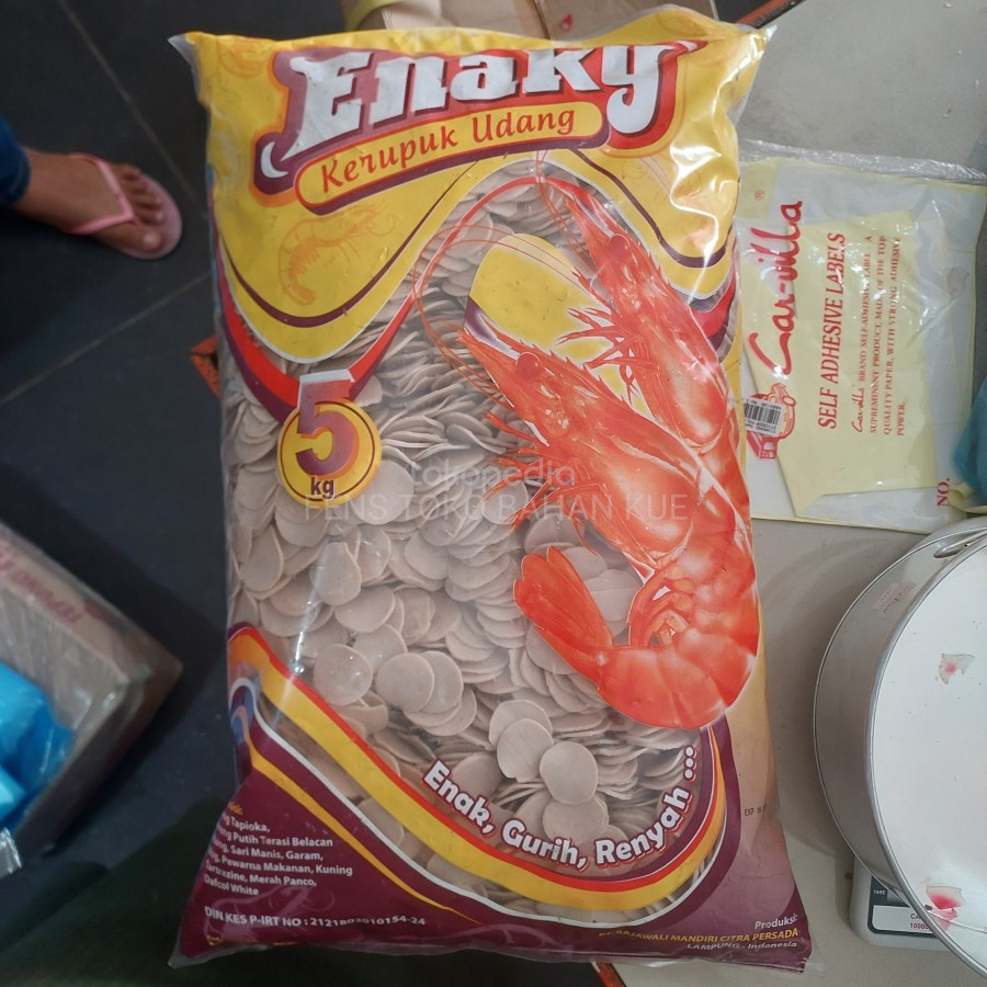 

kerupuk udang cuma enaky repack 250 gr