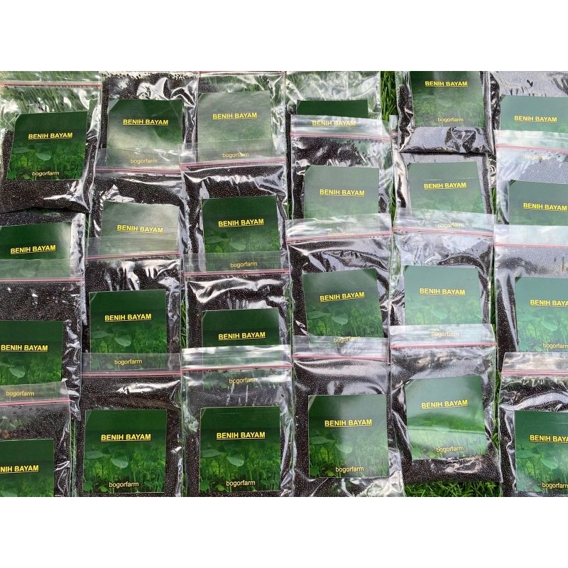 Oppashop_ Benih Bayam Super 5.000 Benih Sayur Bayam 100% Bayam Super