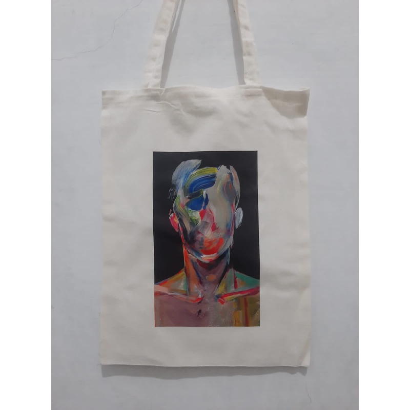 Tote bag canvas premium Pria dan Wanita