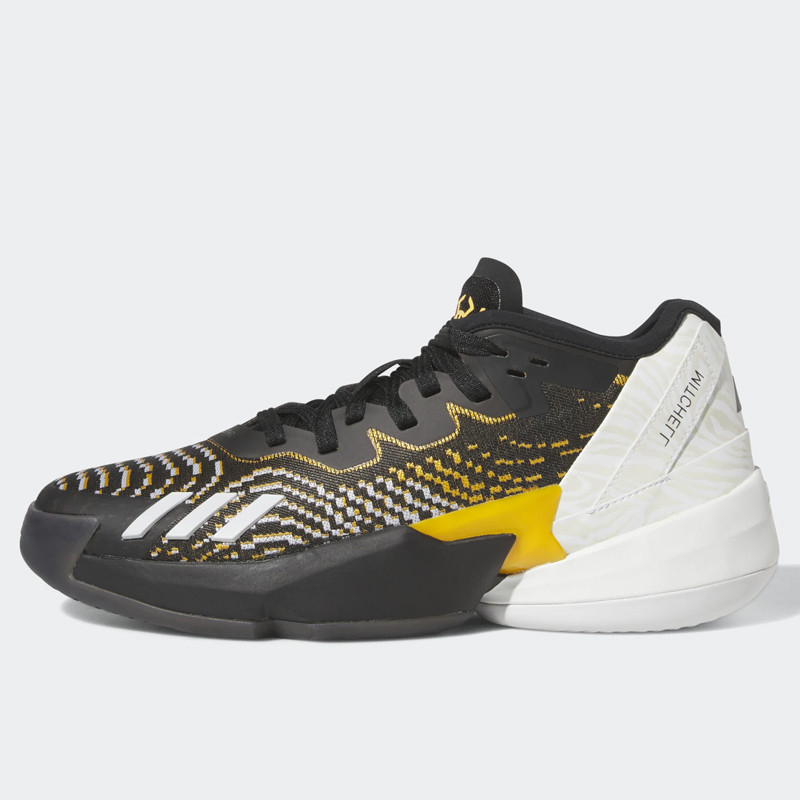 SEPATU BASKETBALL PRIA ADIDAS DON ISSUE 4 PURPLE RUSH ART HR0720