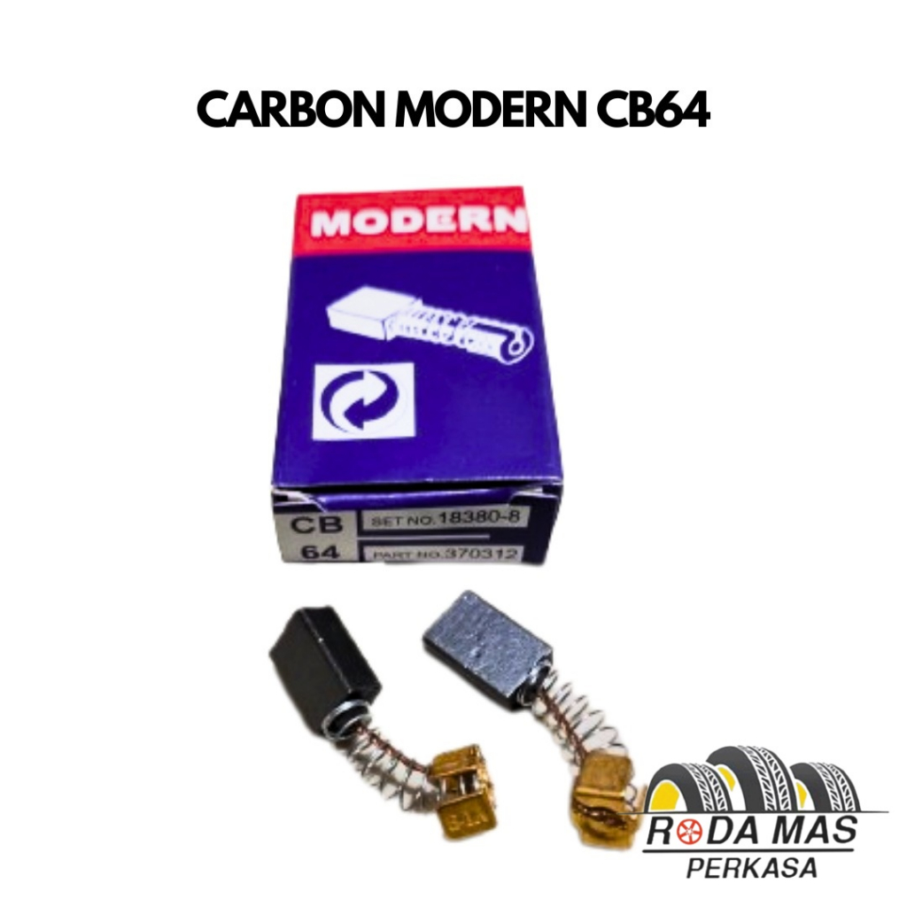 Carbon Brush CB Kul Spul Arang Modern 64 CB64 Bor M2100 M2130 Amplas RMP