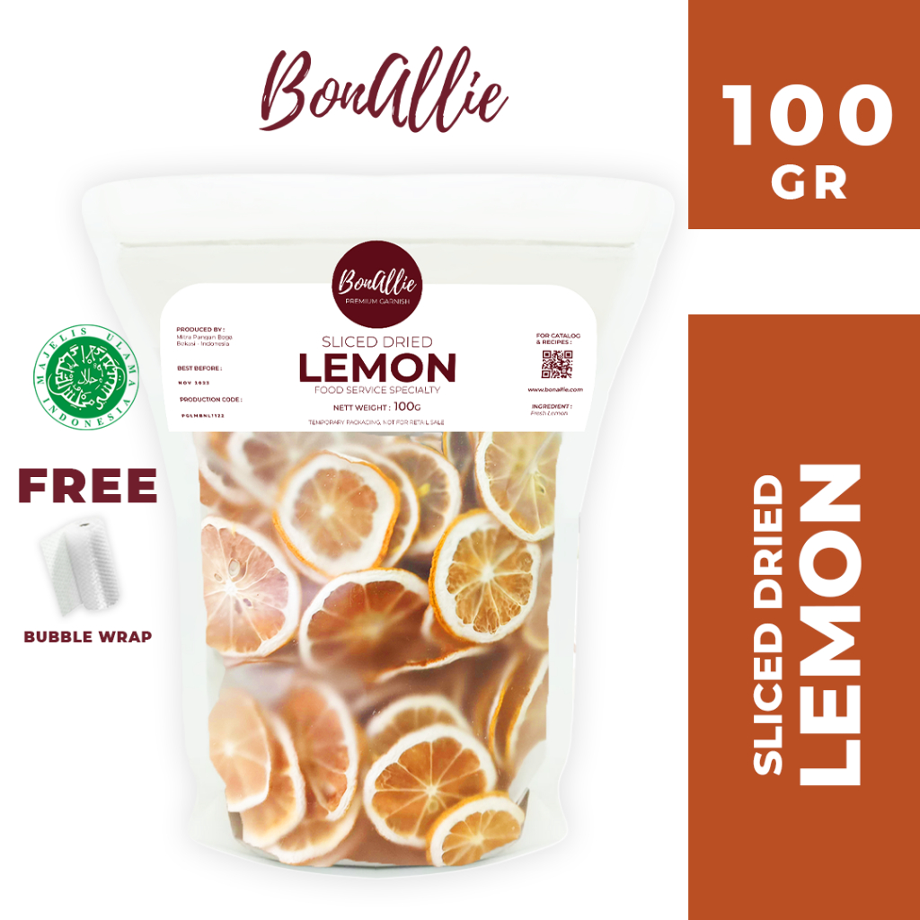 Bonallie Premium Sliced Dried Lemon