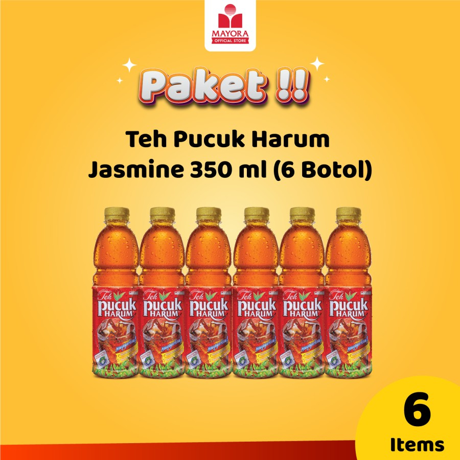 

AY - Paket Minuman Teh Pucuk 6 Botol Kemasan 350 ml