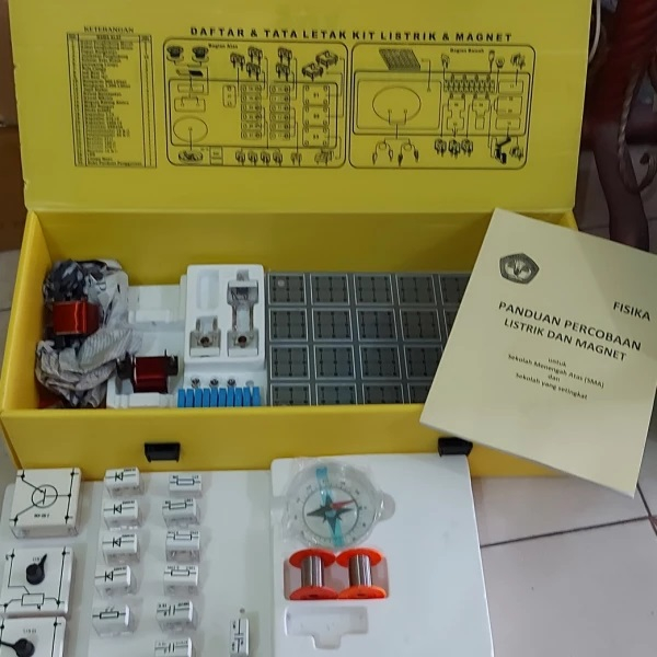 Kit Listrik dan Magnet SMA / Alat Praktek Listrik & Magnet Pendidikan Fisika SMA