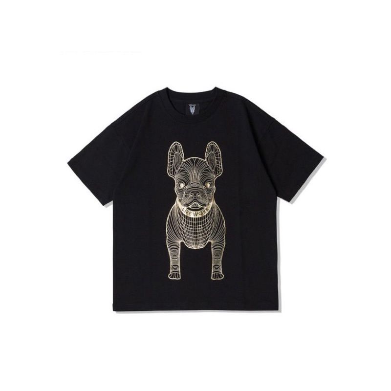 Lifework Gold Big Radog Black Tee