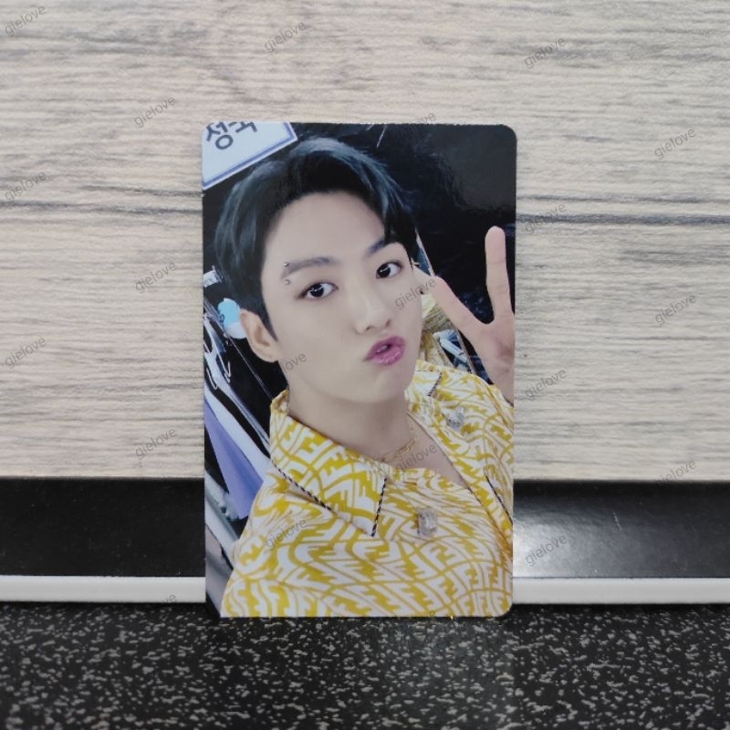 Jungkook Pout Sowoozoo Blu-Ray Photocard