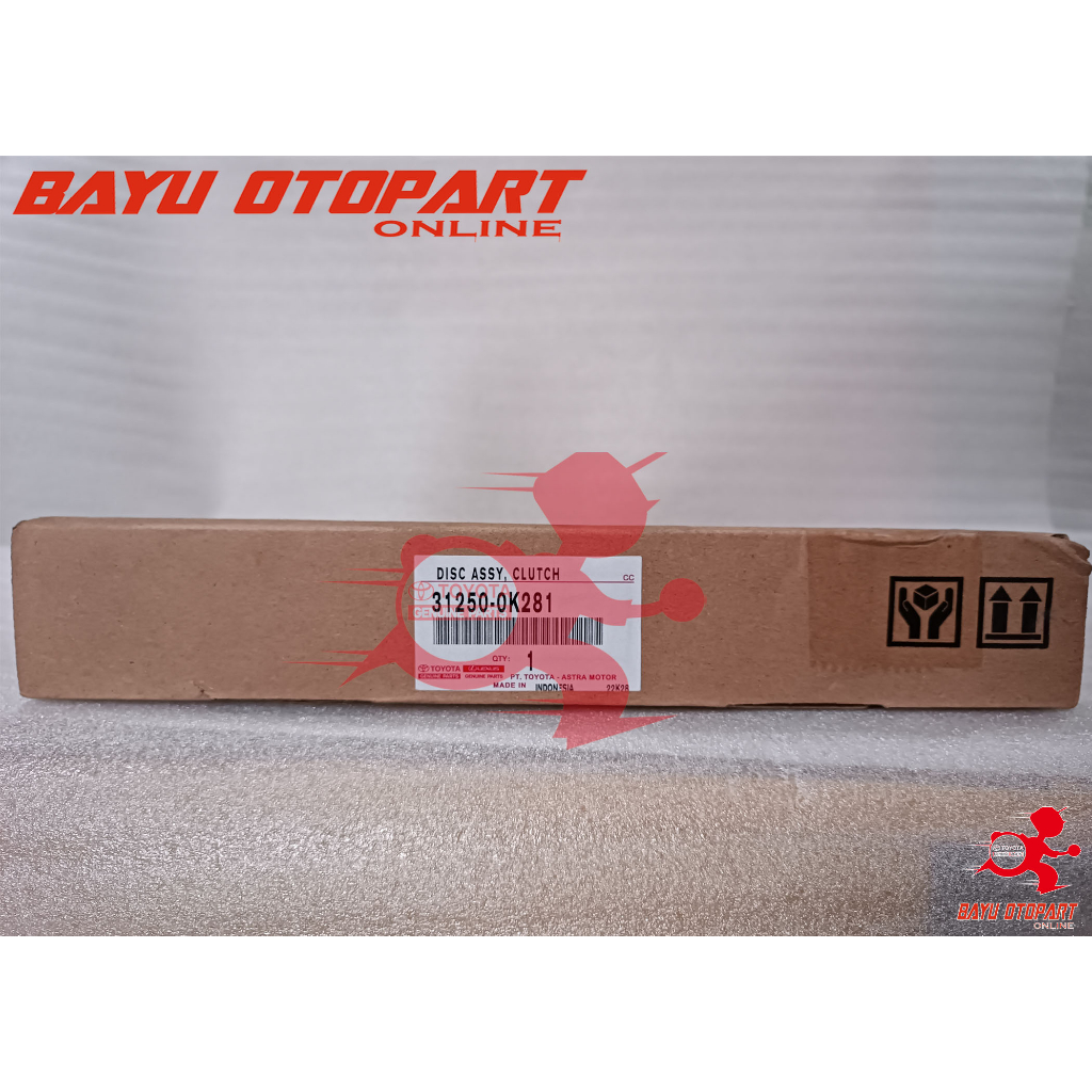 KAIN KLOS / DISC CLUTCH  TOYOTA FORTUNER,HILUX 31250-0K281