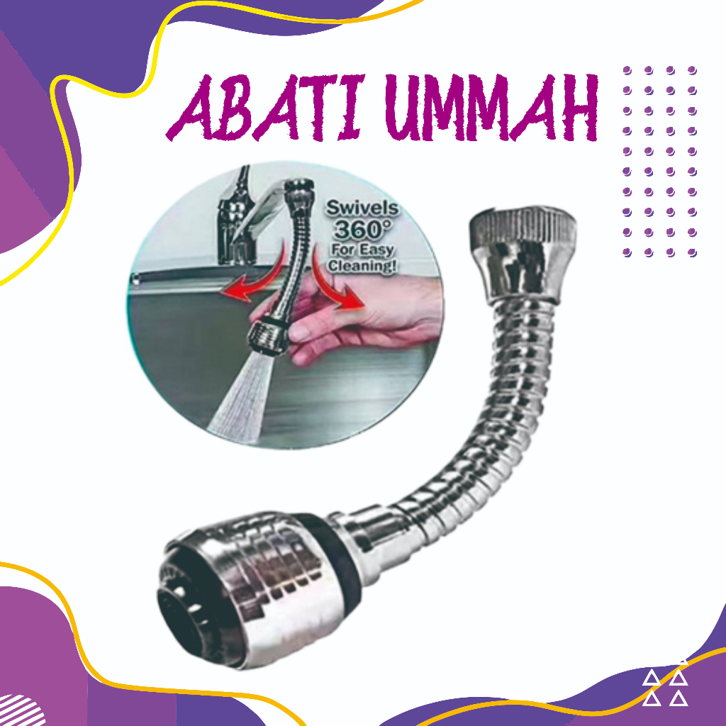 SAMBUNGAN KRAN AIR  STAINLESS