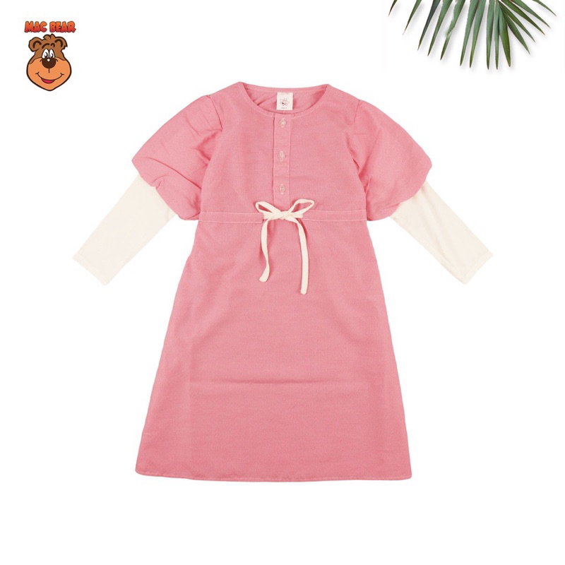 Macbee Baju Muslim Gamis Anak Perempuan halimah Free hijab 10Th