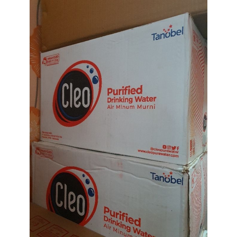 

Cleo Purified Drinking Water 24x550 ml