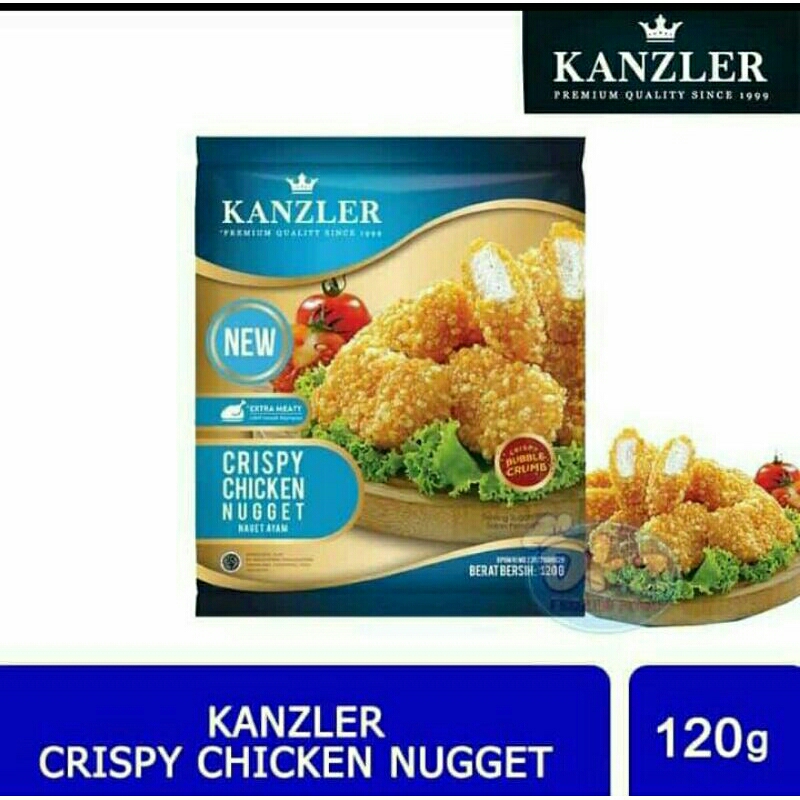 

Crispy Chicken Nugget Kanzler 120gr