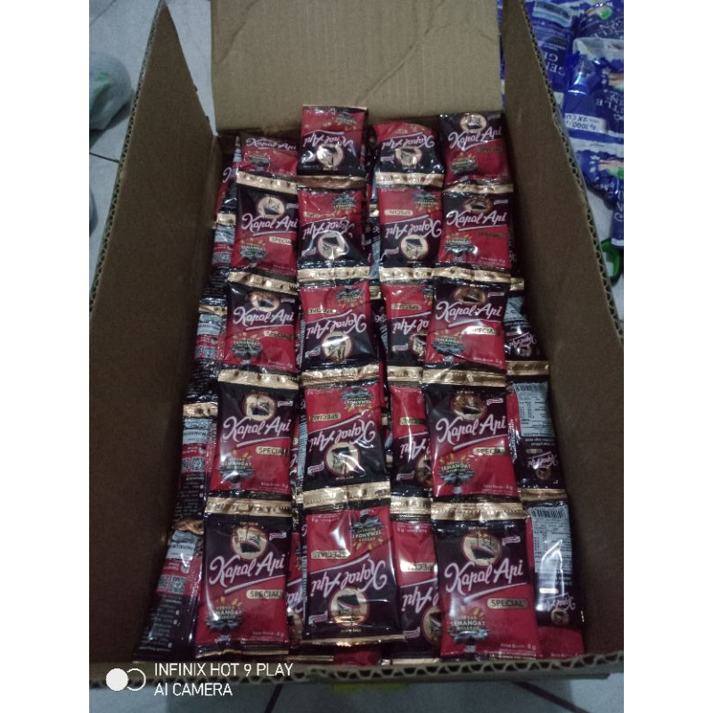 

Kopi kapal api spesial mini tanpa gula 1 renceng 6.5gr