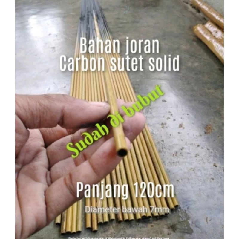 Karbon sutet solid  bubut 120cm
