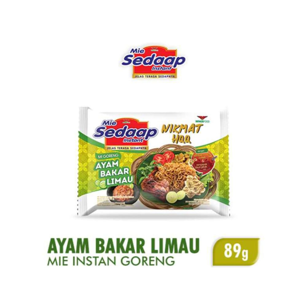 

Sedaap Mie Instant Goreng Ayam Bakar Limau 89 g