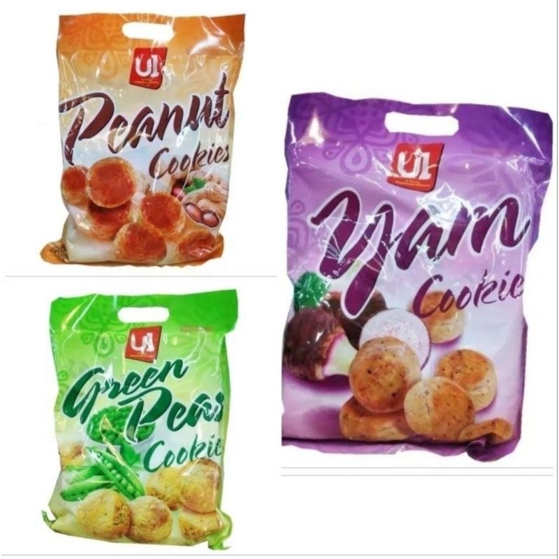 

UI cookies Yam peanuts green pea 350gr