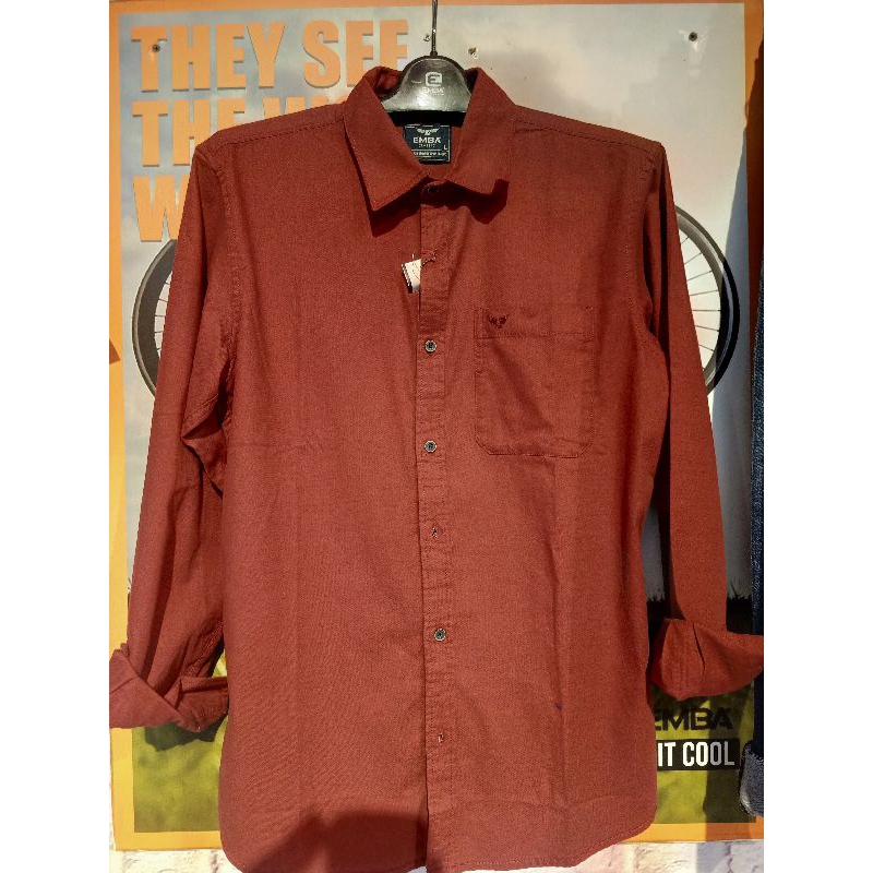 kemeja polos emba classic