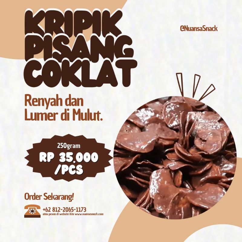 

Nuansa Kripik Pisang Coklat