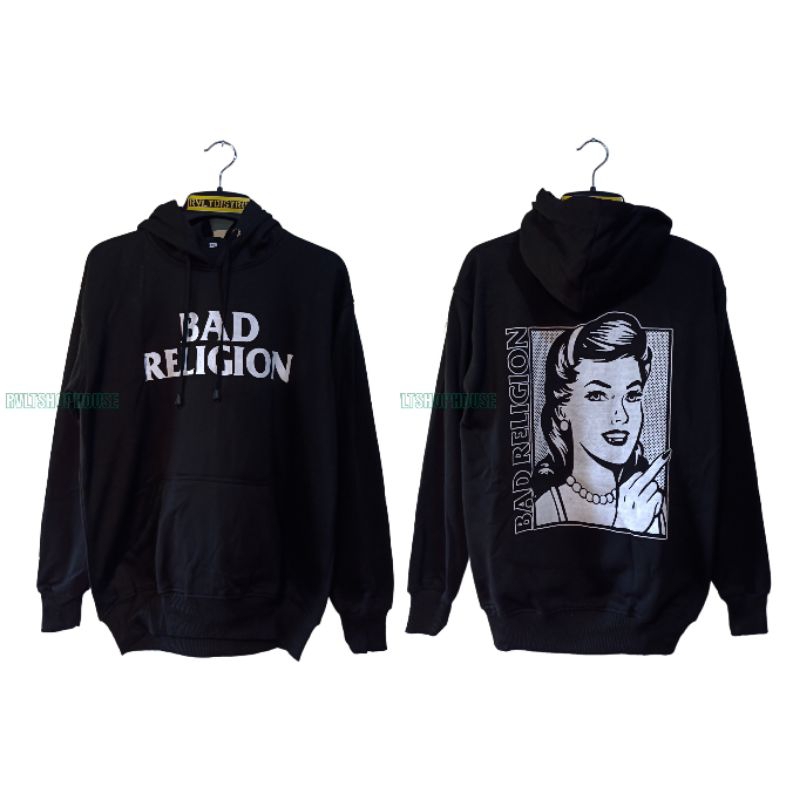 Jaket Hoodie Band Punk Bad Religion / Jaket Punk / Jaket Distro