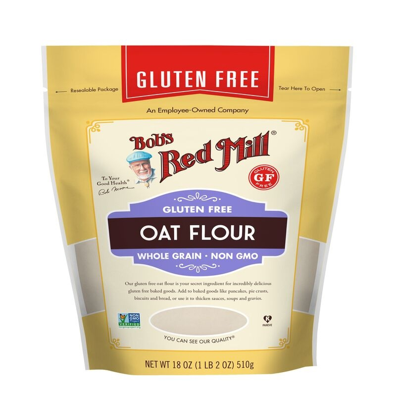 

Bob's Red Mill Gluten Free Oat Flour Wholegrain 510g