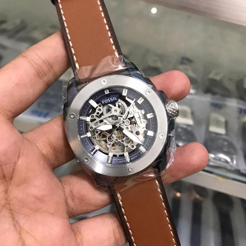 Jam Tangan Pria Automatic ME3135 Modern Machine Sport Skeleton