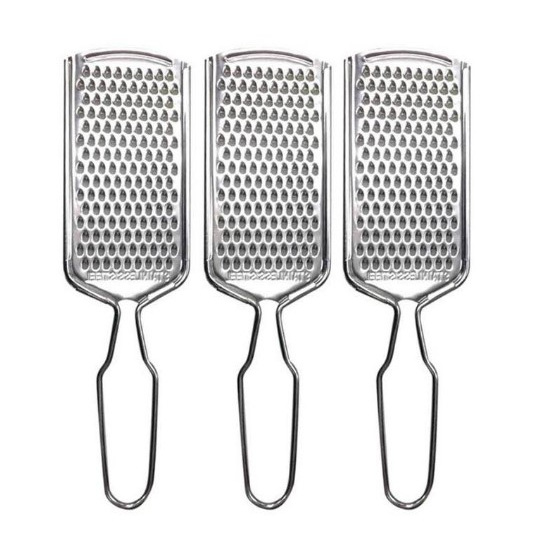 Parutan Keju Stainless Steel Alat Parut Cokelat Wortel