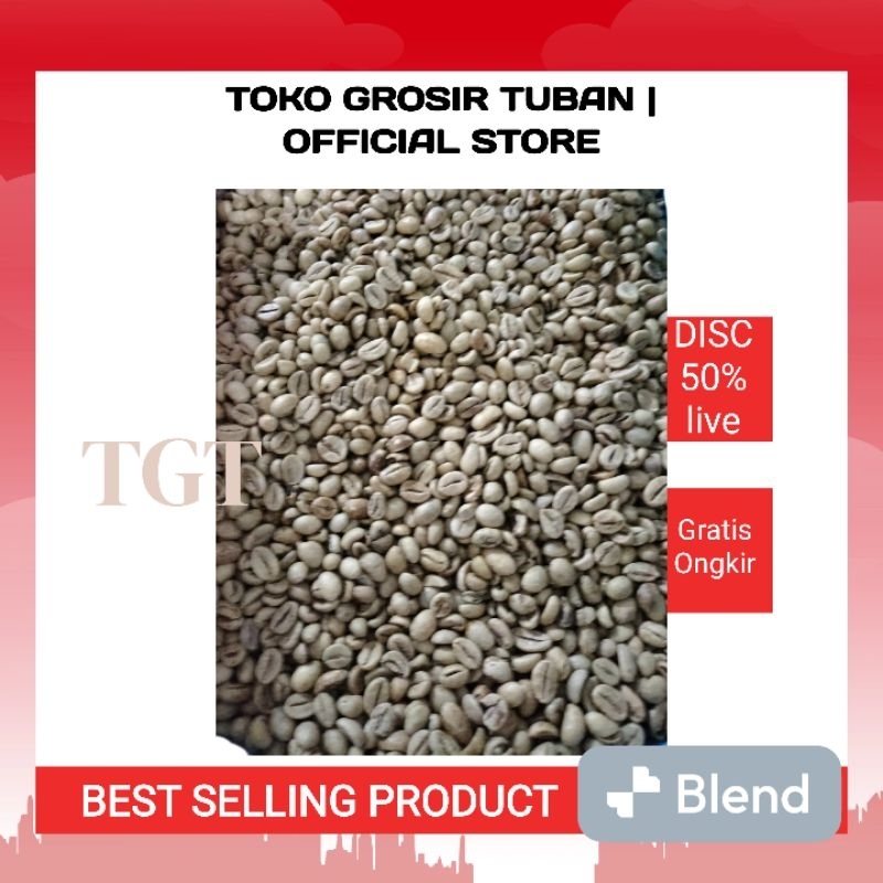 

BIJI KOPI ROBUSTA ANA GREEN 500GR