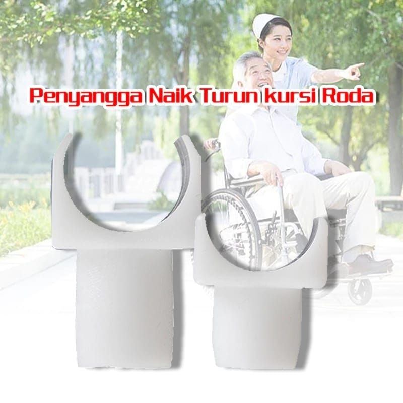 esel jok penyangga kursi roda/sperpart kursu roda/plastik penyangga jok bonet kursi roda medis