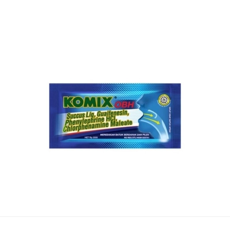 Komix OBH Obat Batuk Herbal Alami