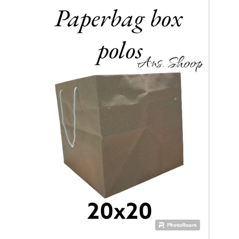 tas kado , tas box nasi ukuran 20x20