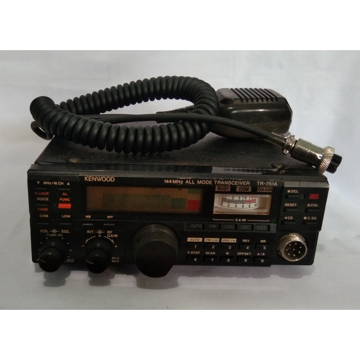 Radio RIG Kenwood TR 751A VHF Bekas Normal