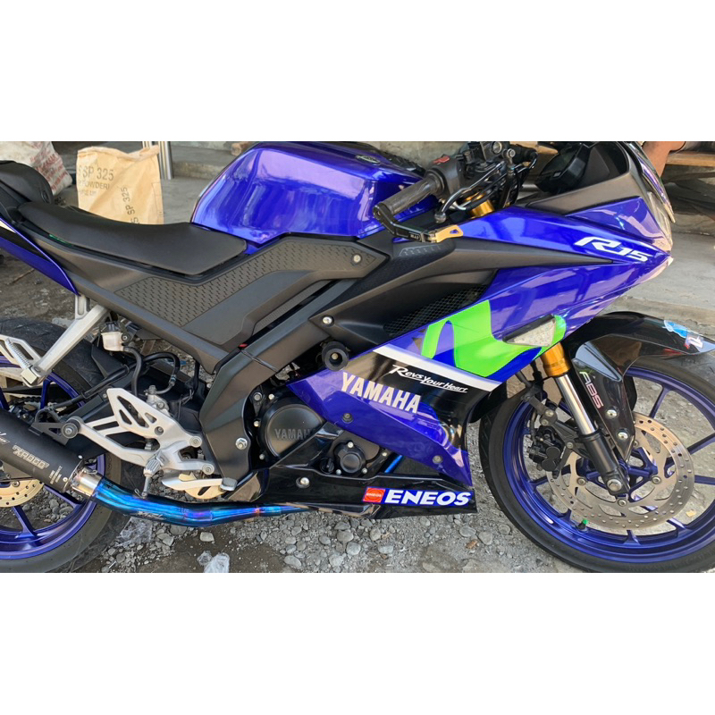 Knalpot racing HEADER / LEHER R15 V3 V2 V4 CBR CB150R RIQUES STEP RAISER DAN STD BISA BAHAN BLUEMOON