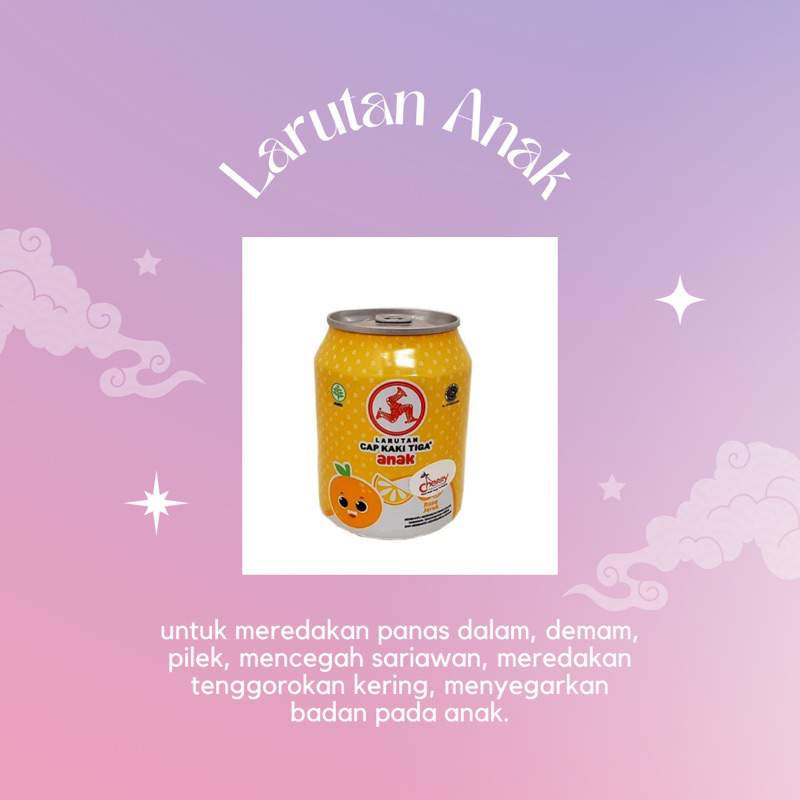 

Larutan anak rasa jeruk