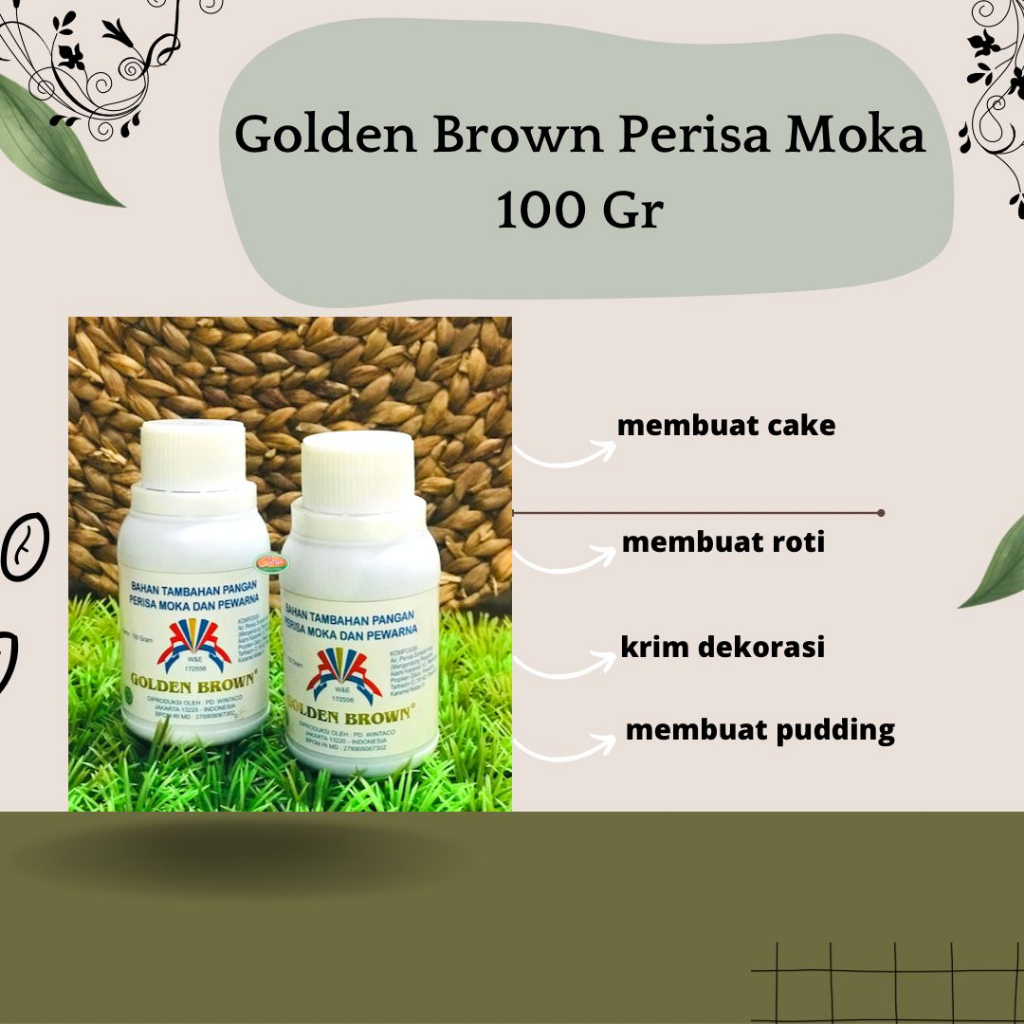 

Golden Brown Perisa Mocca 100g
