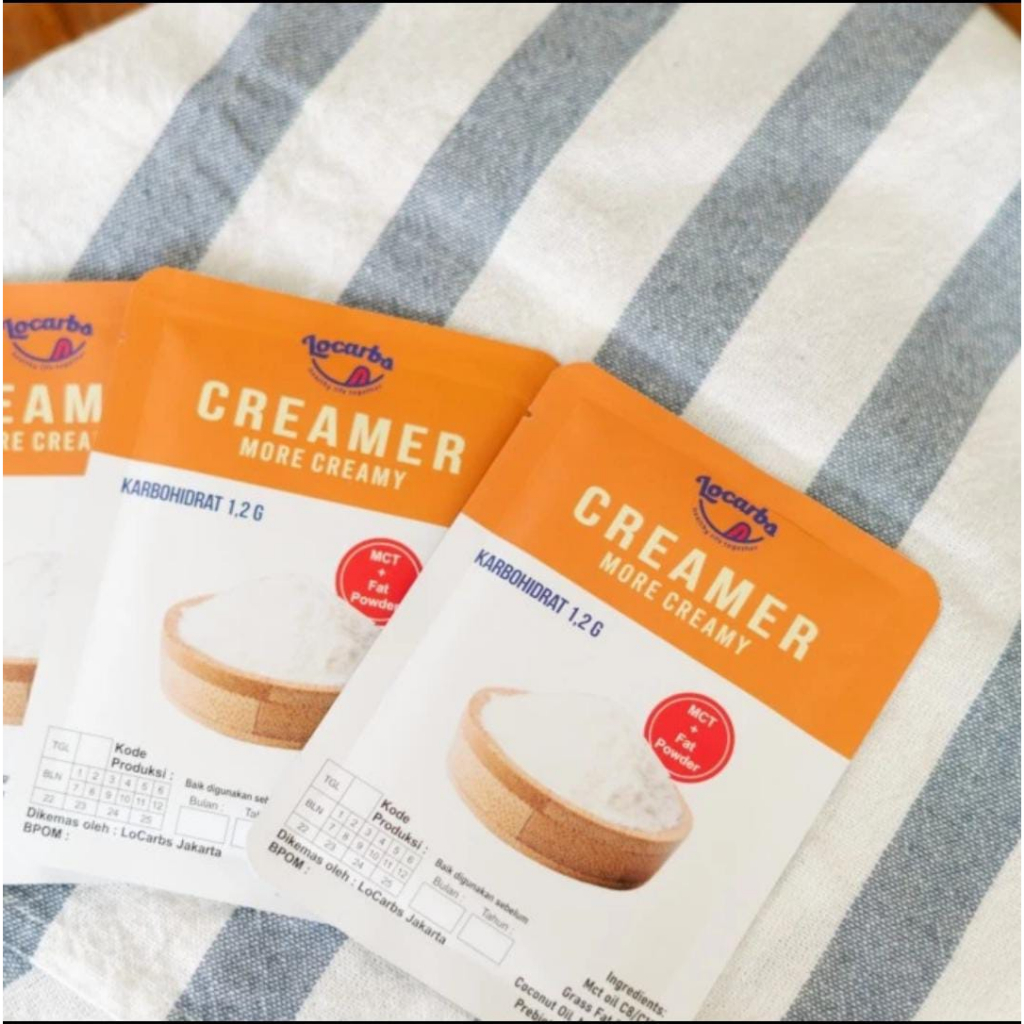 

Cremer bubuk ketofriendly rendah kalori