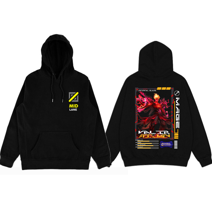 Sweater Hoodie Mobile Legend Anak Dan Dewasa Valir Skin Legend Skin Collector Hoodie Gaming Mlbb Val