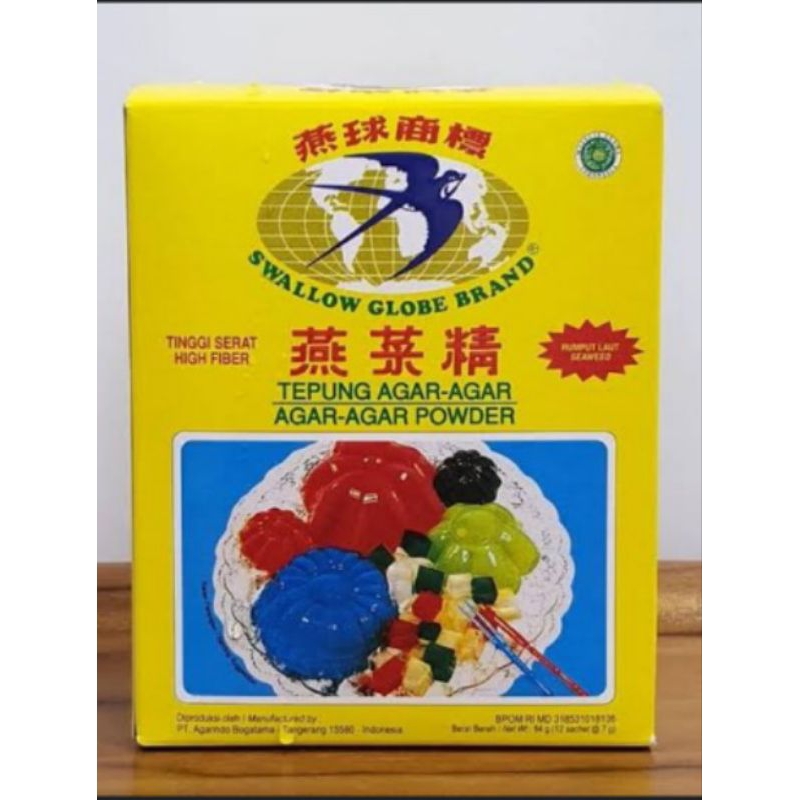 

agar agar swalloh globe powder 72g
