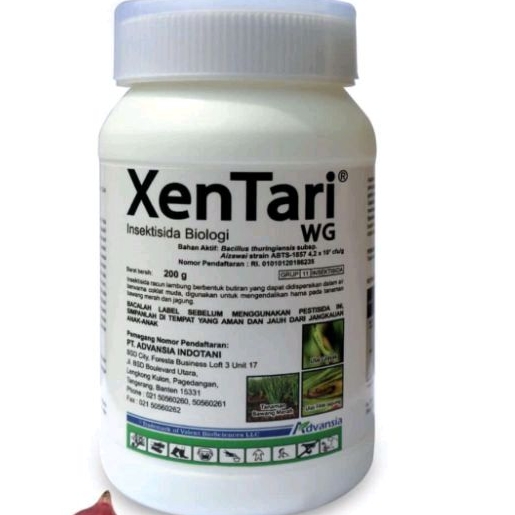 Xentari 200gr insektisida pestisida Obat Pertanian obat sawah