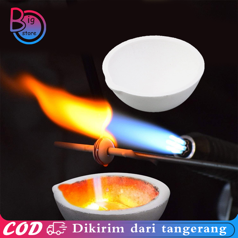 Kowi Lebur Emas Diameter 14/17/19cm Mangkok Kowi Lebur Putih Kowi Platina Untuk Peleburan Ema
