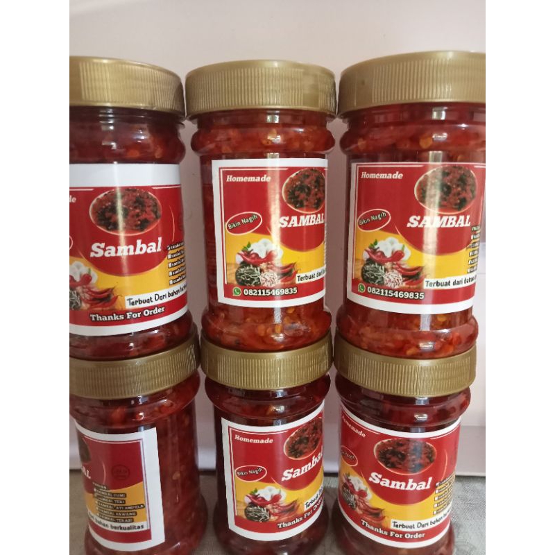 

Sambal teri siap saji