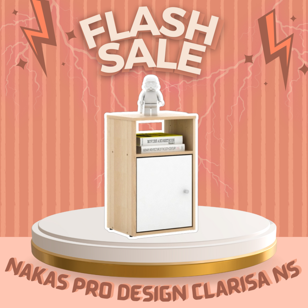 PROMO 9.9 NAKAS/LEMARI SAMPING PRO DESIGN CLARISA NS