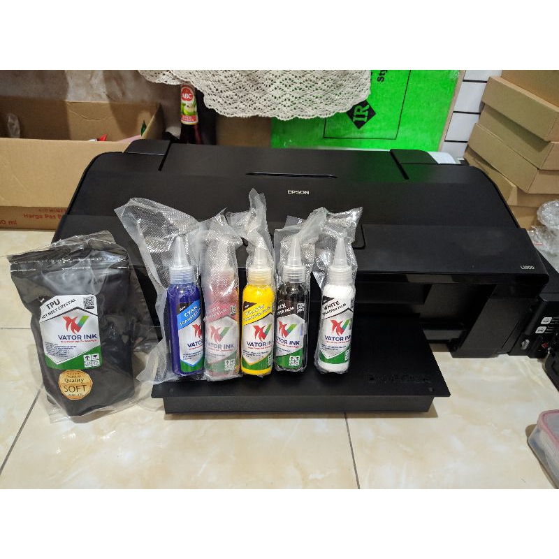 printer dtf l1800 paket lengkap