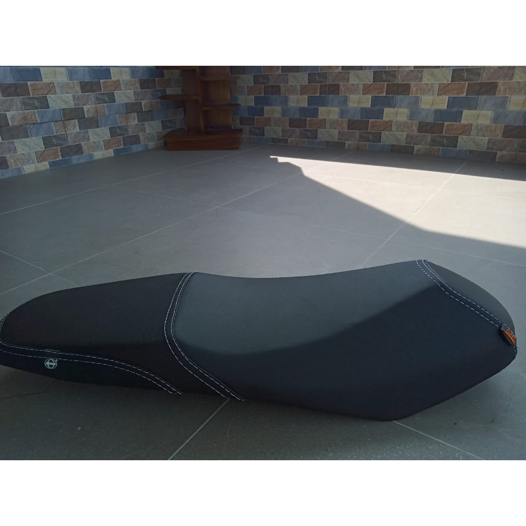 Jok beat Fi-Jok beat fi double seat kulit full mbtech-Jok mbtech
