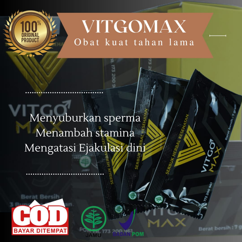 VITGO OBAT EJAKULASI DINI PALING AMPUH