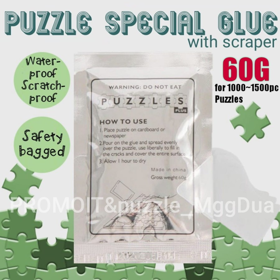 

Puzzle Glue Lem Puzzle + TUAS Plastik 60ml