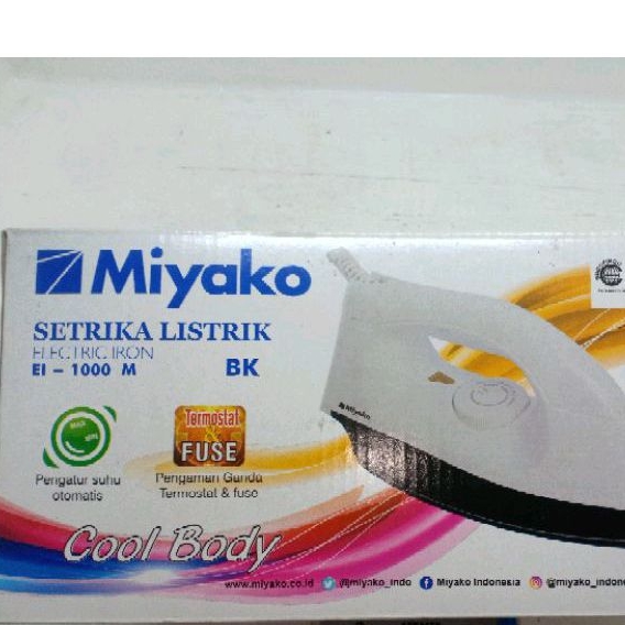 Miyako Setrika Listrik